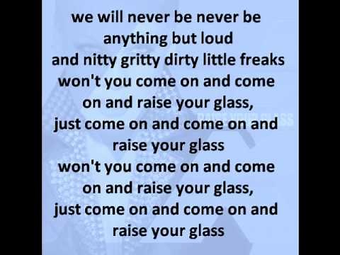Pink - Raise Your Glass (Official Single With Lyrics)