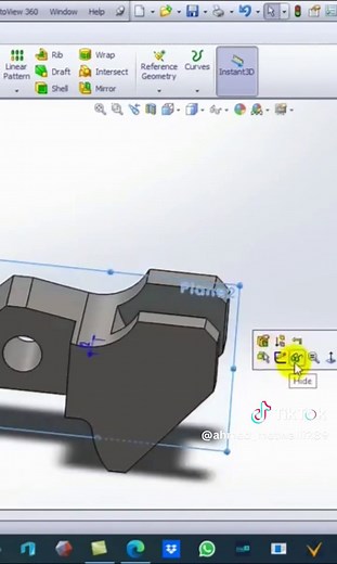 CSWA Sample Exam Solution: Defining Shapes in Solidworks