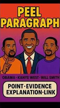 Obama Teaches Kanye & Will Smith the PEEL Paragraph 🇺🇸🔥