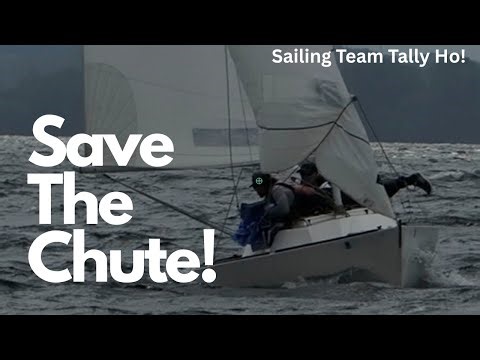 Legendary J22 Sailboat Takes On HEAVY Air Action #sailing #sailboatracing