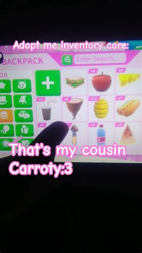 @CarrotyNewOfficial's adopt me Inventory core: