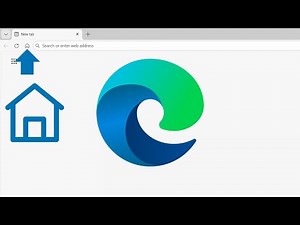 How to show the home button in Microsoft Edge