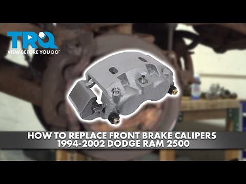 How to Replace Front Brake Calipers 1994-2002 Dodge Ram 2500