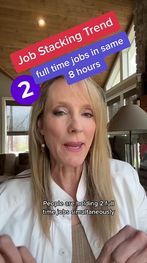 Job Stacking. The new trend of working 2 full time jobs during same hours #jobstacking #mondays #minimummondays #quietquitting #nomeetingfridays #genz #millennialsontiktok #moremoney