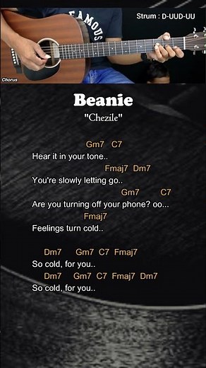 Beanie - Chezile | Guitar Chords - Guitar Lessons #guitarlessons