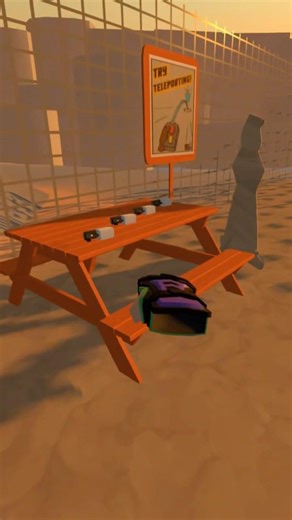 This is a chair in Paintball Quarry #chair #recroom #vr