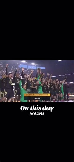 On this day: Copa Oro México vs rival - 6 Jul 2025