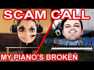Tech Support Scammer Diagnoses My Digital Piano - The Hoax Hotel