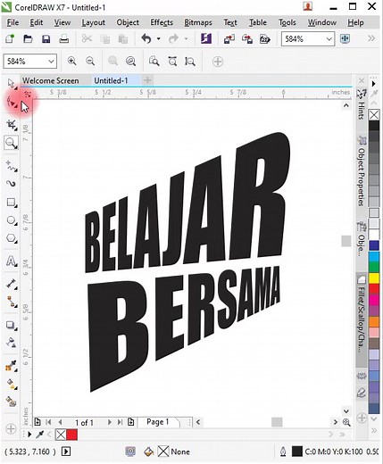 Add Perspective Effect in Corel Draw X7 #jasadesaingrafis #logodesign #designgrafis #coreldraw_tutorial #coreldraw #designgrafisindonesia #design #logo #perspective #fyp
