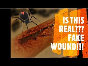 FAKE WOUND!!! EASY MAKEUP TUTORIAL FOR BEGINNERS