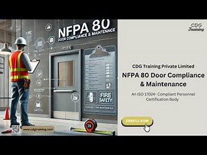 Master NFPA 80 Door Compliance & Maintenance | Fire Door Safety Training & Certification
