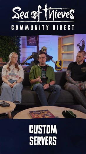 Custom Servers are coming, alongside Safer Seas Fleets and more, as part of a subscription-based service arriving in 2026. #SeaOfThieves | Sea of Thieves