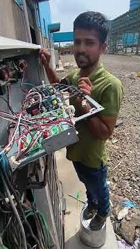 Daikin VRV error LC-30 aur U1-16 problem solved #HVAC #DaikinVRV #ac #manastechnicalsolustion