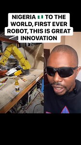 788K views · 5.2K reactions | NIGERIA  TO THE WORLD, FIRST EVER ROBOT, THIS IS GREAT INNOVATION | Street NAIJA | Facebook