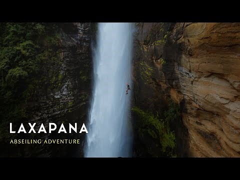 Waterfall Abseiling Sri Lanka | Laxapana Falls | Ceylon Extreme Adventures
