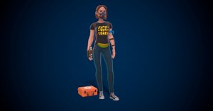 Survivor Girl Character | Characters | Unity Asset Store