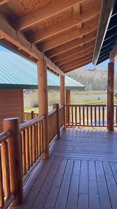 Say hello to your new happy place - Cabin #283 in Greer! From the cozy interior to the picturesque covered deck, this is where memories are made. ❤️ #summervacation #cabinliving #mountainretreat #arizonalife | Greer Lodge Resort & Cabins