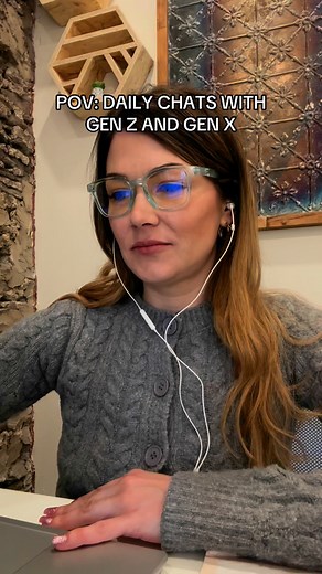 People always ask why I don’t put Gen X in my reels, the reasons name is Ron. #genz #genx #millennial #funny | Simply Jamie