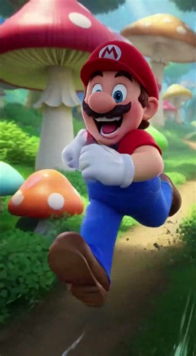 Mario Accidentally Eats a Giant Mushroom and the Ending Is Hilarious 😂🍄 | Funny Mario Shorts #mario