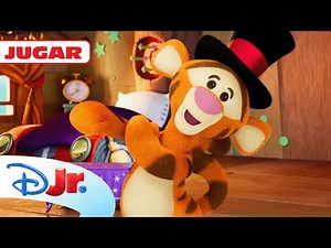 WINNIE THE POOH & YO: El mago Tiger 🎩 | A JUGAR CON WINNIE | ‪@DisneyJuniorES‬