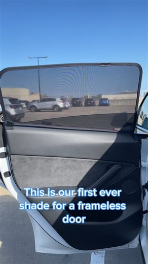 4.1K views · 3 comments | The wait is over!  Introducing our first ever frameless window Snap Shades for Tesla Model Y. Limited stock on the first release. Don't miss out on our introductory offer! SHOP NOW  www.snapshades.com #snapshades #framelesswindowshades #tesla #teslamodely #softlaunch | Snap Shades | Facebook