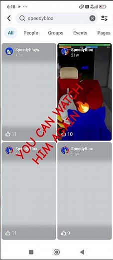 how to watch speedyblox again