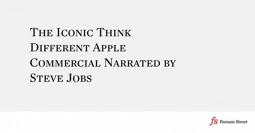 Think Different Apple Commercial