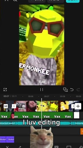 Silly edit 😂 | @Powermonkee X @Vaxxurin edit, go to his channel for normal view #edit #collab