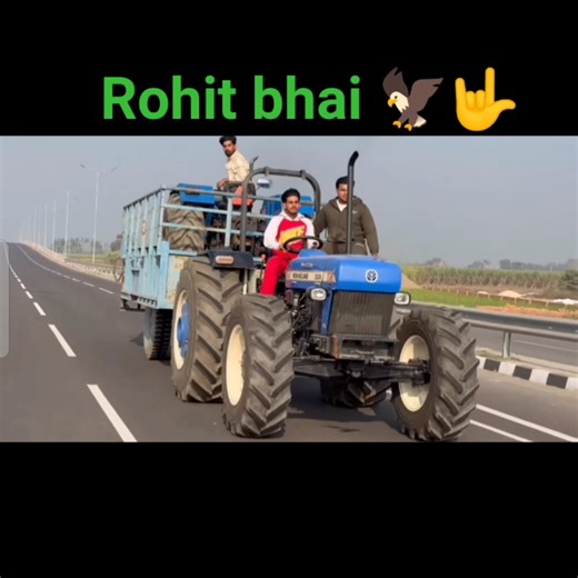 Rohit bhai😎😈 ne#new #tractor #lahe #form #house #pay