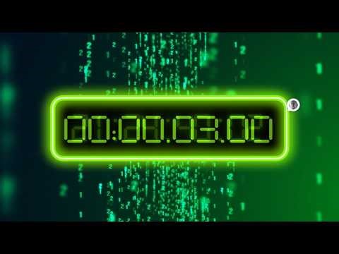 3 Minute Matrix Theme Timer + Relaxing Ambient Music