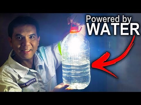 FREE Energy LED Light 100% Working - Simple Science Project with Sea Water