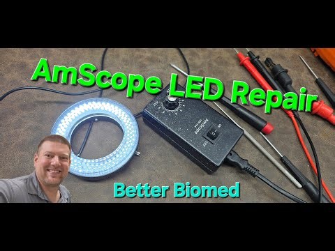 Amscope Soldering Microscope Repair