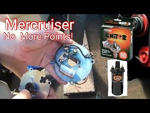 Mercruiser Pertronix Electronic Ignition And Coil Install