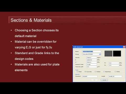 MAXSURF Multiframe - Sections and Materials