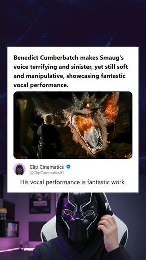 Benedict Cumberbatch Makes Smaugs Voice Terrifying Yet Manipulative