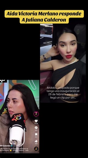 Aida Victoria Merlano responde a Juliana Calderón
