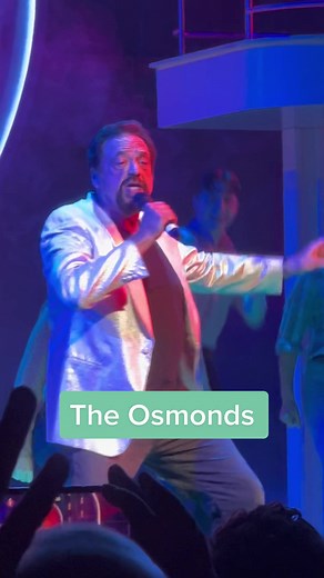 Jay Osmond Singing 'Crazy Horses' at New Wimbledon Theatre
