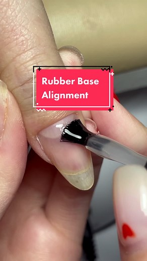 Structured Gel Manicure Tips: Linto Rubber Base Application