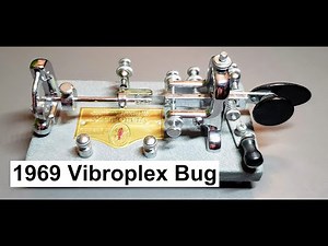 I Learned How to use a Bug! 🔥 1969 Vibroplex Original Standard 🔥 Left-Hand Model