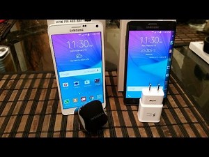 Samsung Galaxy Note Edge vs Note 4 ~ Rapid charging vs INSIGNIA Rapid Charger