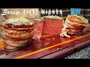 Bacon Wrapped Filet Mignon Recipe | with Compound Butter by Xman & Co