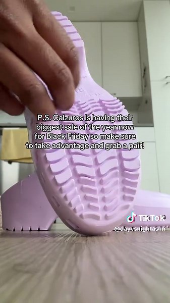 Want to snag a pair but ballin on a budget?? Head to the @Calzuro website now for their Black Friday sale!! I truly swear by these… my preceptor got a pair for herself after seeing mine in action on the floor 🤭 #asmr #asmrforsleep #nursingshoes #blackfriday #giftedcollab