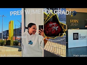 PREP WITH ME FOR GRADUATION 🎓| mini glow up, nails, hair & more!