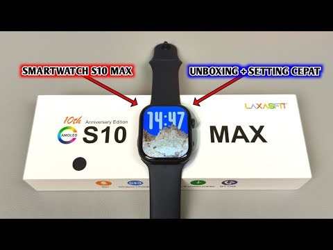 Smartwatch S10 Max Unboxing and How to Set the Watch