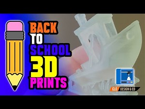 Back To School 3D Prints You Must See #backtoschool #3dprinting #classroom ‪@cloeducationtv‬