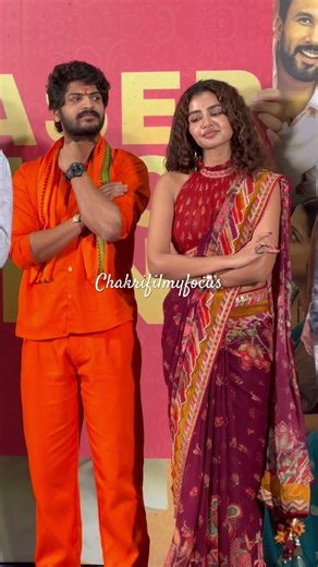 Hero Akhil Heroine Anupama Parameswaran at Crazy Kalyanam Movie Teaser Launch Event