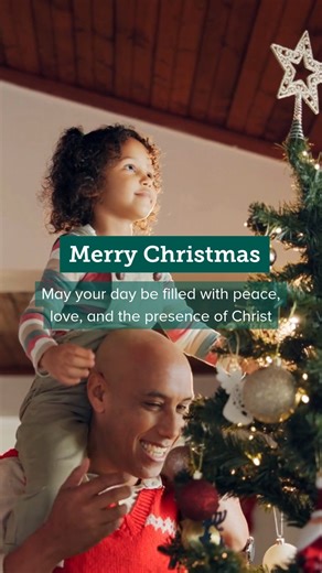 Today we celebrate the gift of Jesus, the reason for our joy and the source of our peace. Wishing you and your loved ones a beautiful, blessed day. | AdventHealth East Orlando