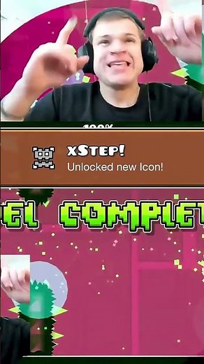 Jynxi FINALLY Beats Xstep! (First Insane??!) #gd #geometrydash #gdshorts #jynxzi
