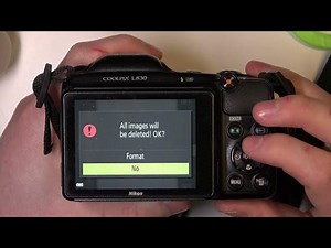 How to Format SD Card on Nikon Coolpix L830?