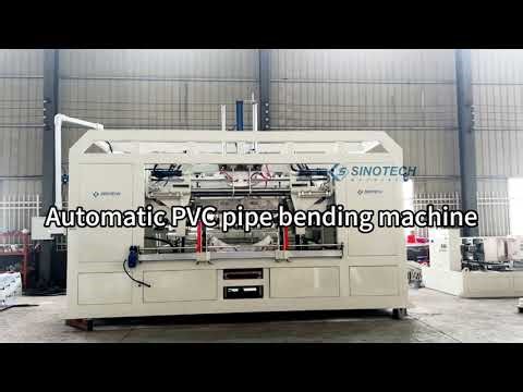 Automatic PVC pipe bending machine